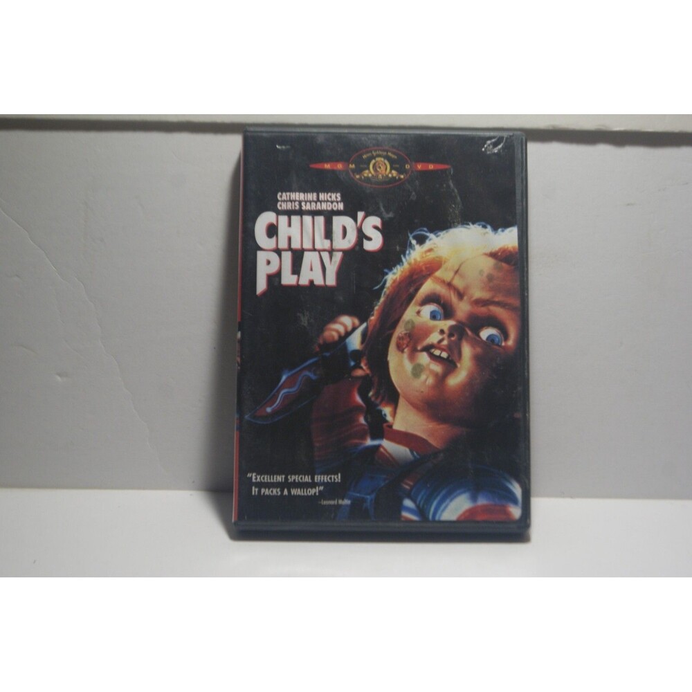 Child's Play DVD 1999 Action Horror Through a Doll Chuckie